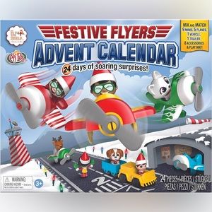 Elf On The Shelf “Festive Flyers” Aviation themed Advent Calendar NIB